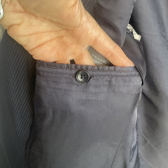 Brooks Brothers 1818 Fitzgerald Blazer Size 39R W33 Wool Estrado Made in Italy - Picture 10 of 16